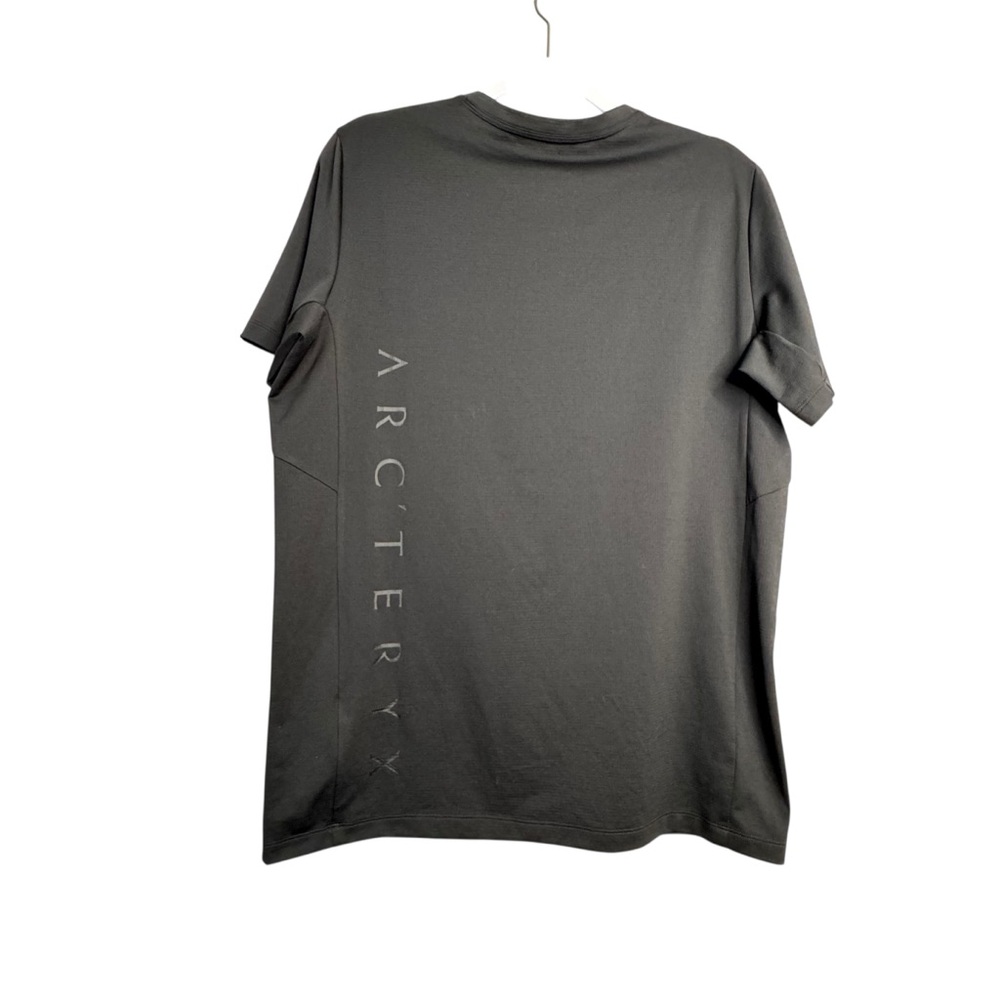 Arc'teryx Shirt Mens S Black Cormac Arc'Word SS Performance Running Hiking K18 - Picture 1 of 10